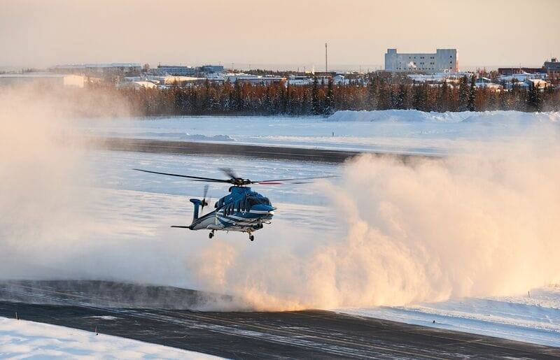 Bell 525 Cold Weather Testing